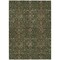 Edge Collections - 10' x 14' - Green - Washable Area Rug Floral for Indoor and Outdoor Use - 1 Piece